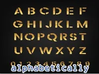 Định nghĩa của từ <b>alphabetically</b>